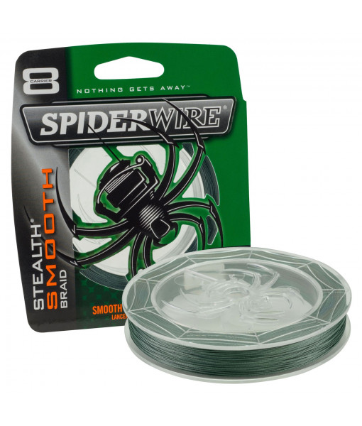 Fil Spiderwire Stealth Smooth Vert mousse 125 verges