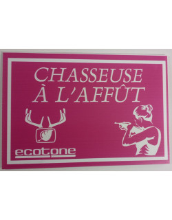 Affiche Chasseuse Rose