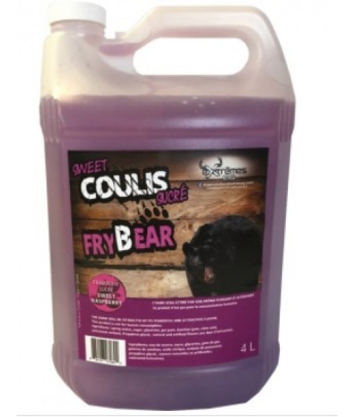 Coulis Fry Bear pour ours Framboise
