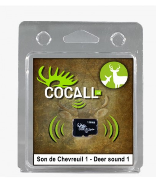 Carte Cocall Chevreuil 1