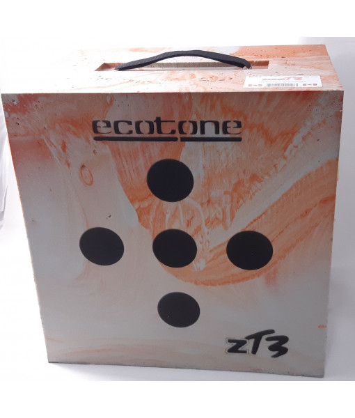 Cible Zone T3 Cube Orange Ecotone