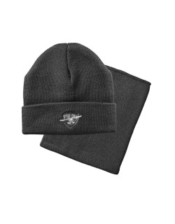 Sportchief Combo Tuque et Cache-cou Noir