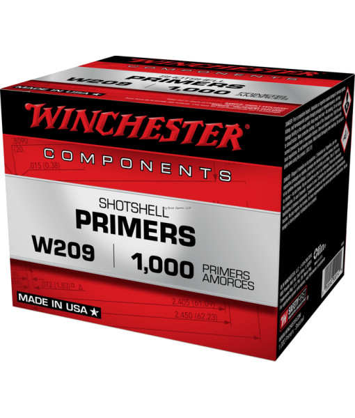 Primer 209 Winchester PAQUET DE 100