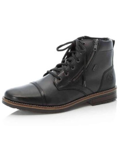 Bottes Noir Lacée