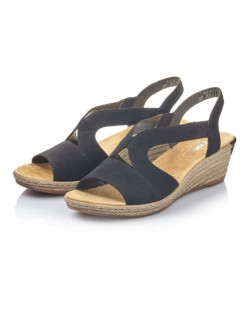 Sandale Femme Noir à Talon