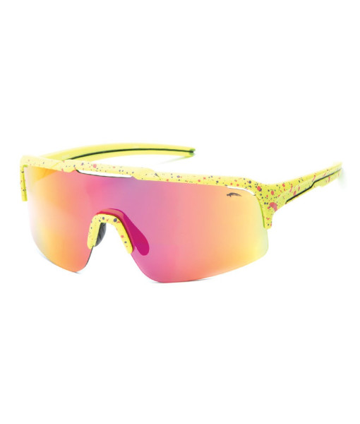 lunette - Devo - Jaune Neon Rouge Revo