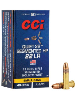 Balles 22 Cci Quiet 40g Segmented