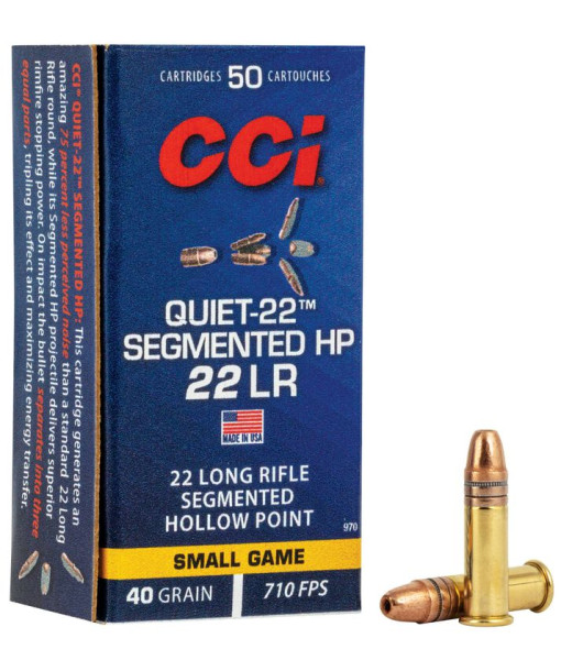 Balles 22 Cci Quiet 40g Segmented