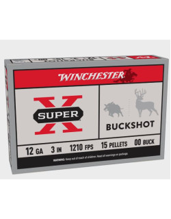 Balles 12 Ga 3'' Winchester Super X 00 Buck