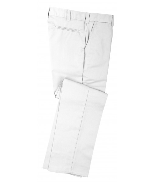 2947 Pantalon de Travail Taille Basse Blanc