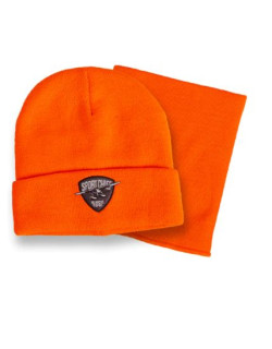 Combo Tuque Et Cou Orange