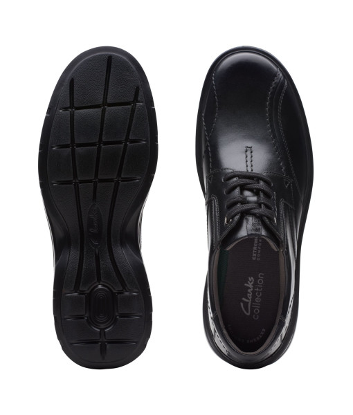 Souliers - Gessler Lace Cuir Noir - Homme