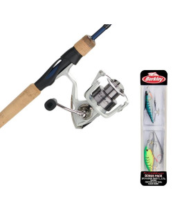 Combo Fenwick Eagle et moulinet Trion + Bonus Flicker Shad