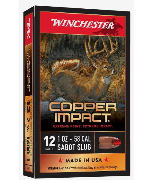 Balles Winchester Copper Impact