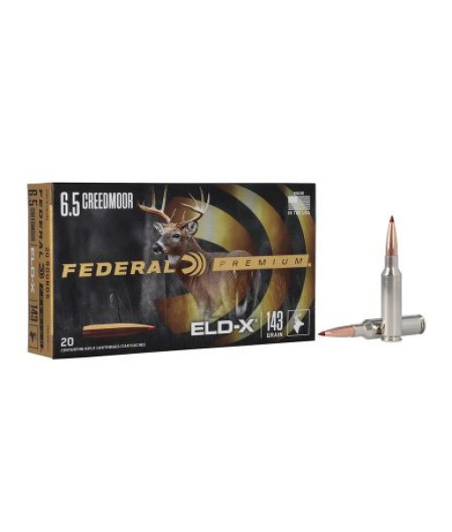 Balles 6.5 Creedmore 143gr Eld-x