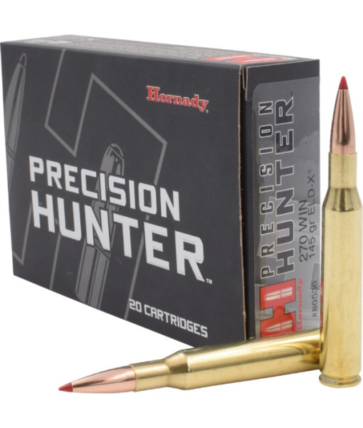 Balles 270 Win Precision Hunter Eld-x 145gr