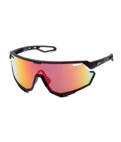 Lunettes - Beast - Matte Black Red Revo