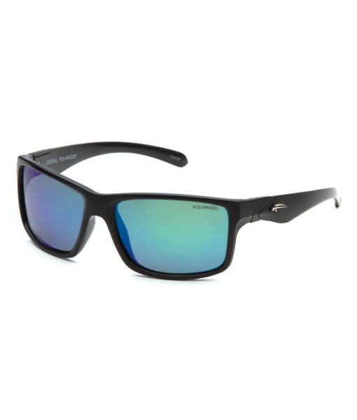 Lunettes - Dorsal - Matte Black / Green Revoblack