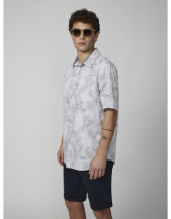 Chemise Cotton Gris