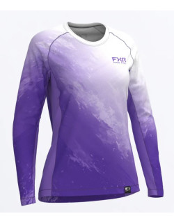 T-shirt Fxr Femme Mauve