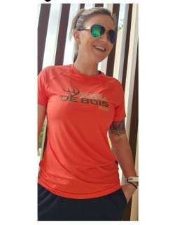 T-shirt Fille De Bois Tetra Corail