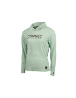 Hoodie Femme Vert Connec
