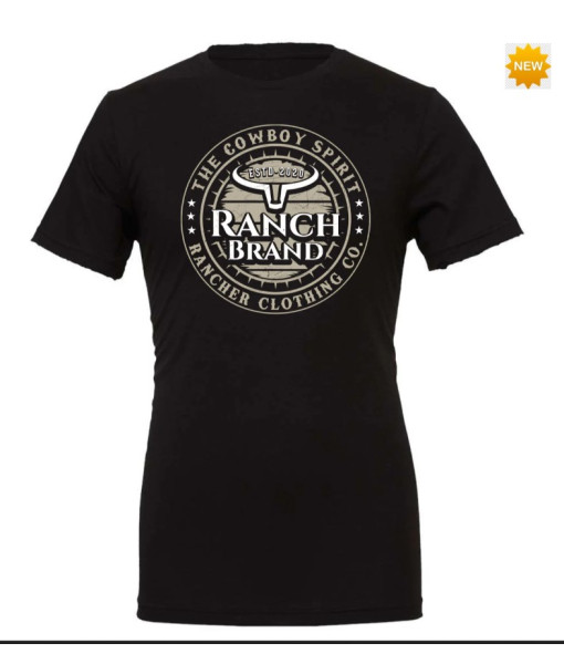 T-shirt Circle 2 Noir