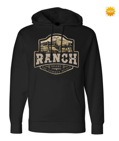 Hoodie Oldwest Noir