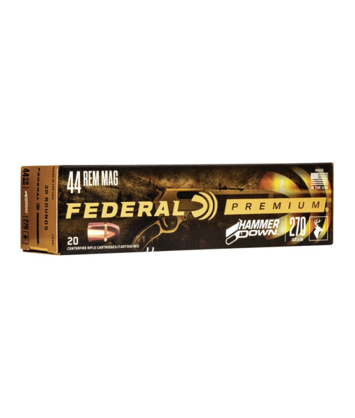 Balles 44 Rem Mag 270gr Hammer Down Fed