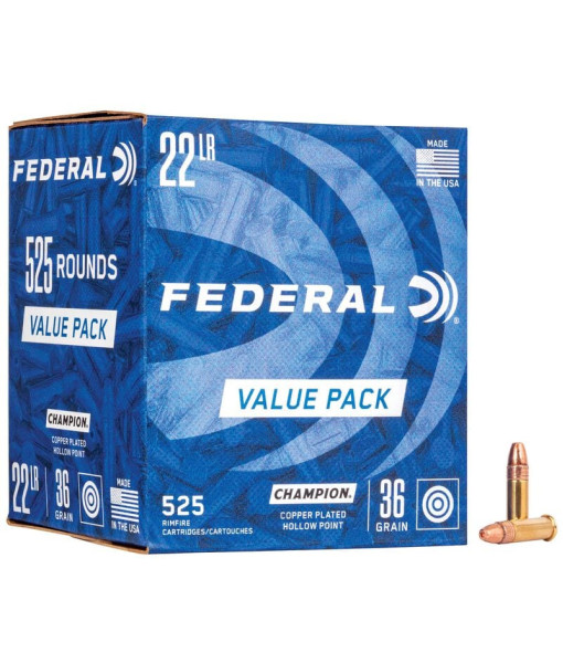 Balles 22lr Pqt 525 1260fps HP 36G