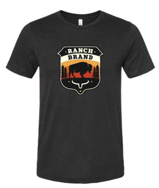 T-shirt Bison Gris