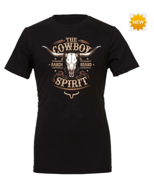 T-shirt Skull 5 - Noir