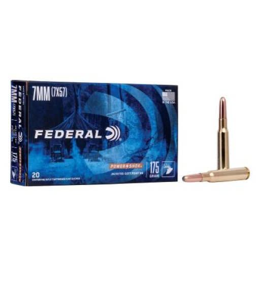 Balles 7mm Mauser 175gr Power Shock