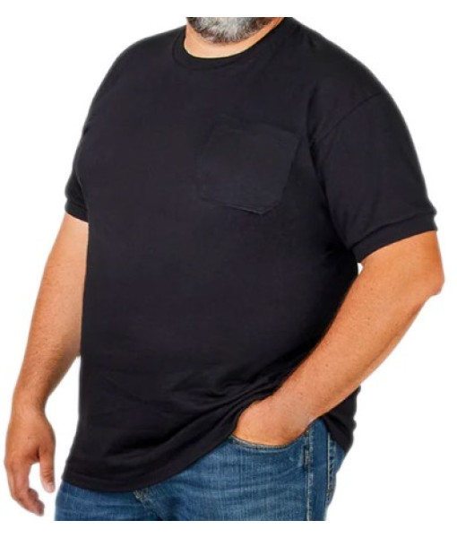 T-shirt Standfields Noir 50/50