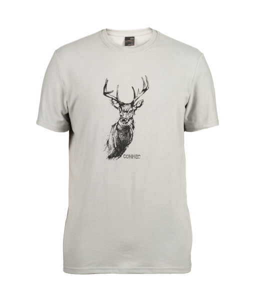 T-shirt Trail Fossil Grey