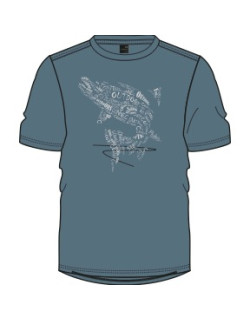 T-shirt Trail Copen Blue