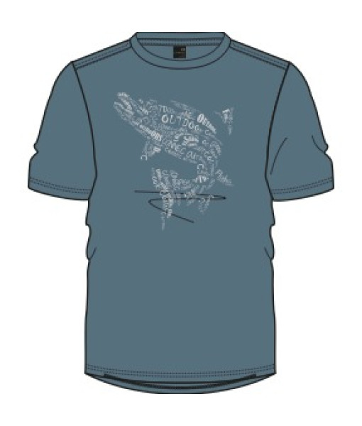 T-shirt Trail Copen Blue