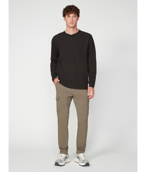 Chandail Henley - Noir