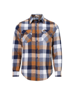 Chemise A Carreaux Naval