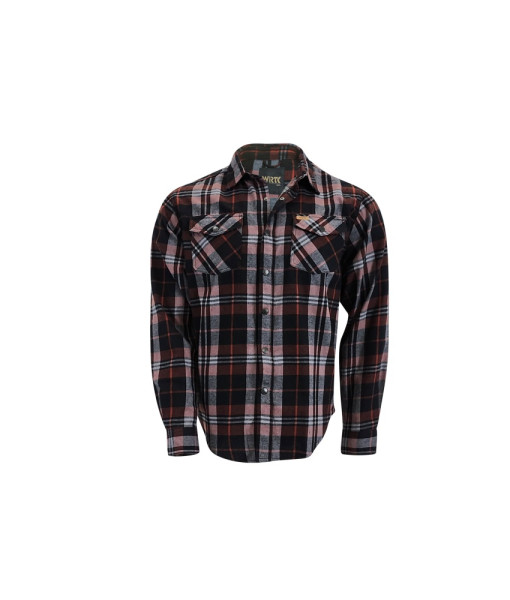 Chemise A Carreaux Wine