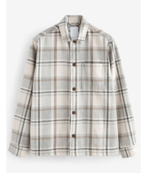 Chemise Carreaux Offwhite