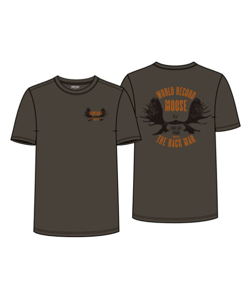 T-shirt Homme Panache Brun
