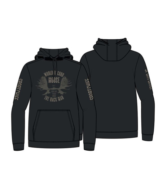 Hoodie Noir Homme Panache