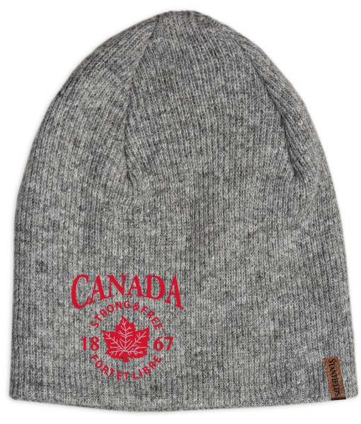 Tuque Laine Grise