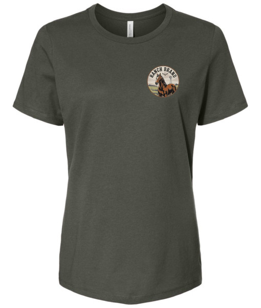 T-shirt Femme Horse