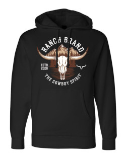 Hoodie Skull Noir