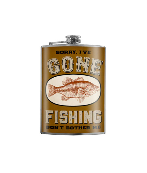 Flasque Parti A La Peche