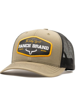 Casquette Patch Vert Mousse Mesh Noir