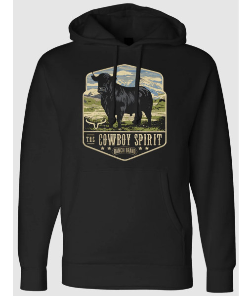 Hoodie Steer 2 Noir