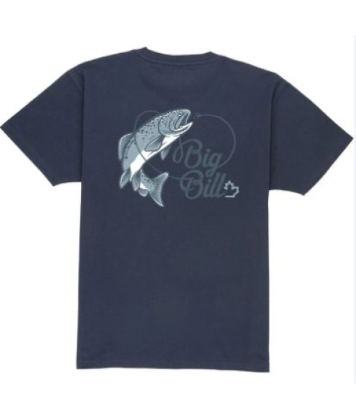 T-shirt Poisson Navy